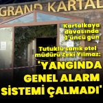 Son dakika: Kartalkaya’da 78 kişinin öldüğü otel yangınına ilişkin davanın duruşmasında 3’üncü gün